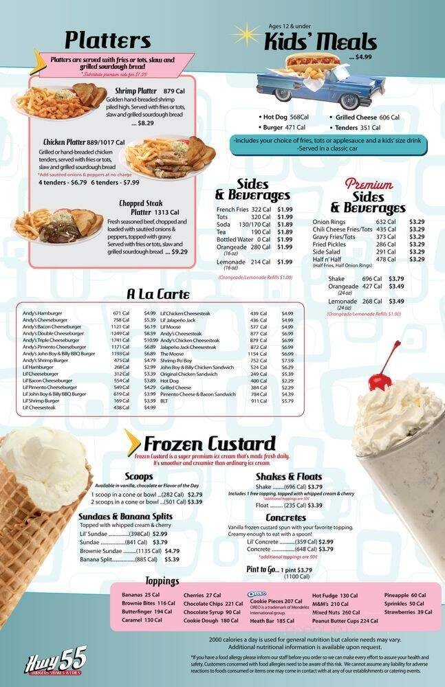 Menu page 2