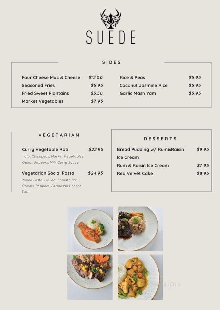 Menu page 1
