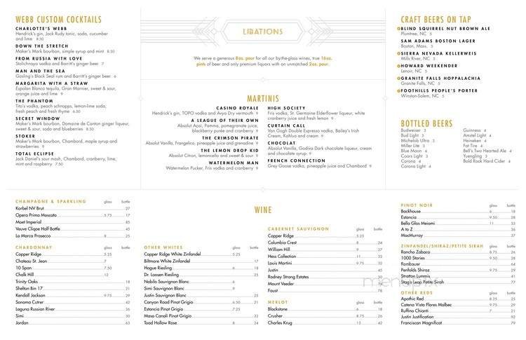Menu page 2