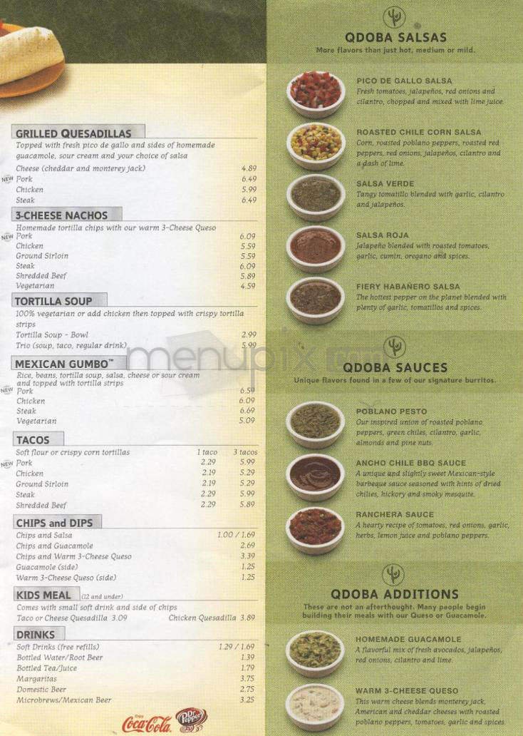 Menu page 2