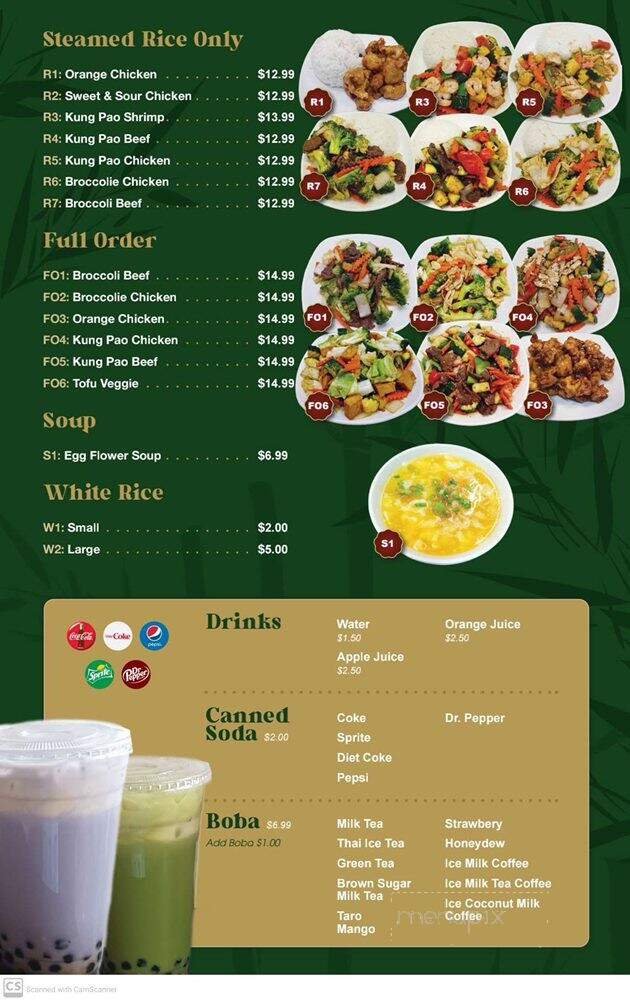 Menu page 2