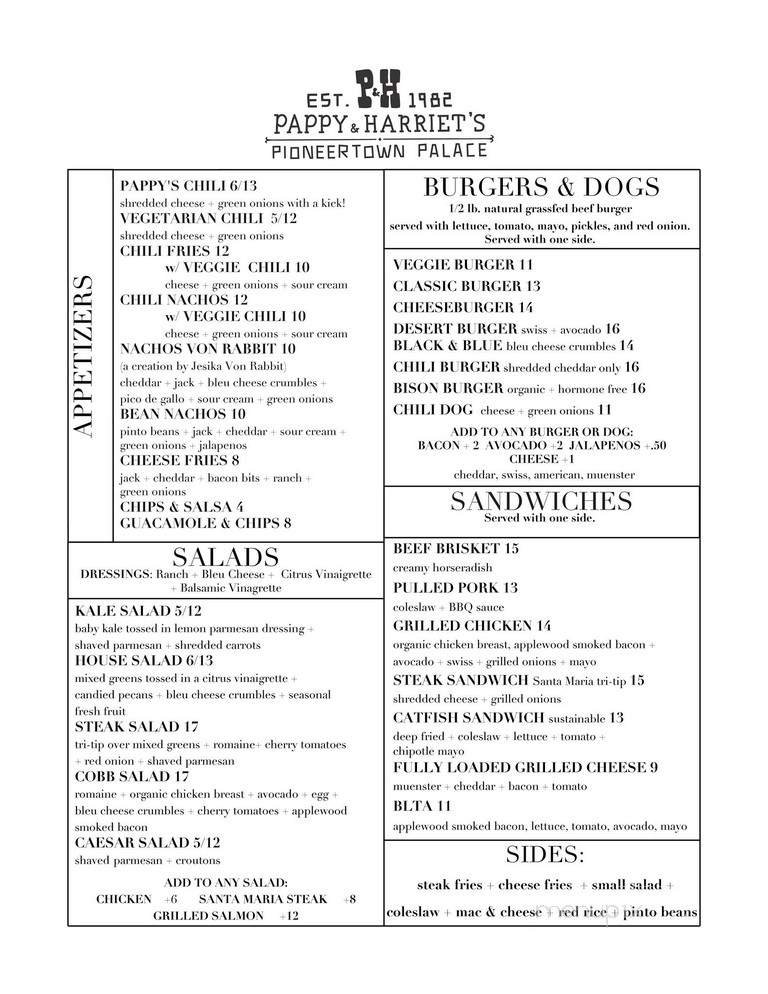 Menu page 4