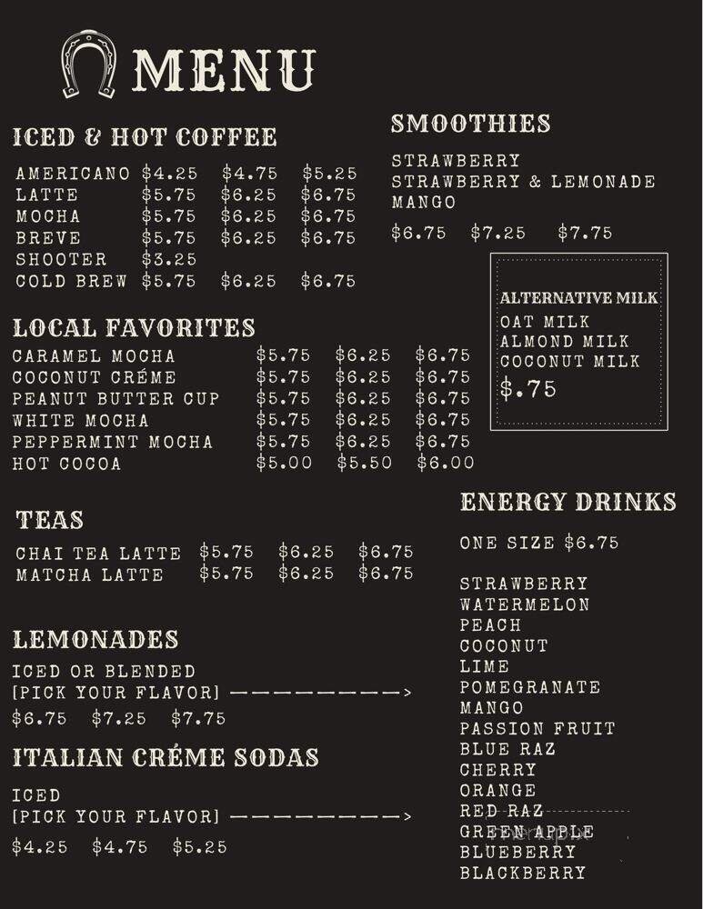 Menu page 2