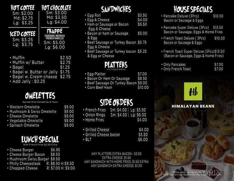 Menu page 2
