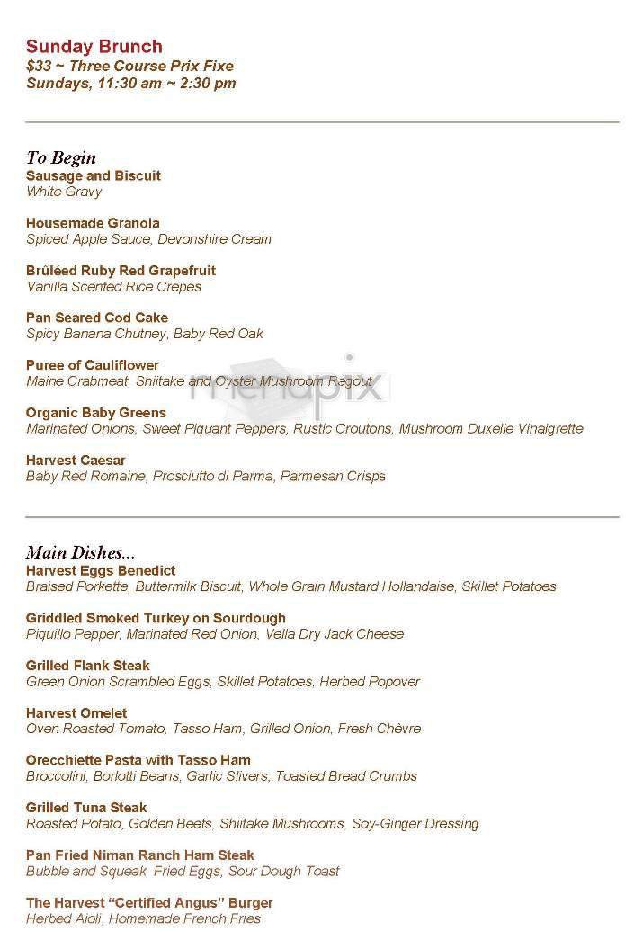 Menu page 4