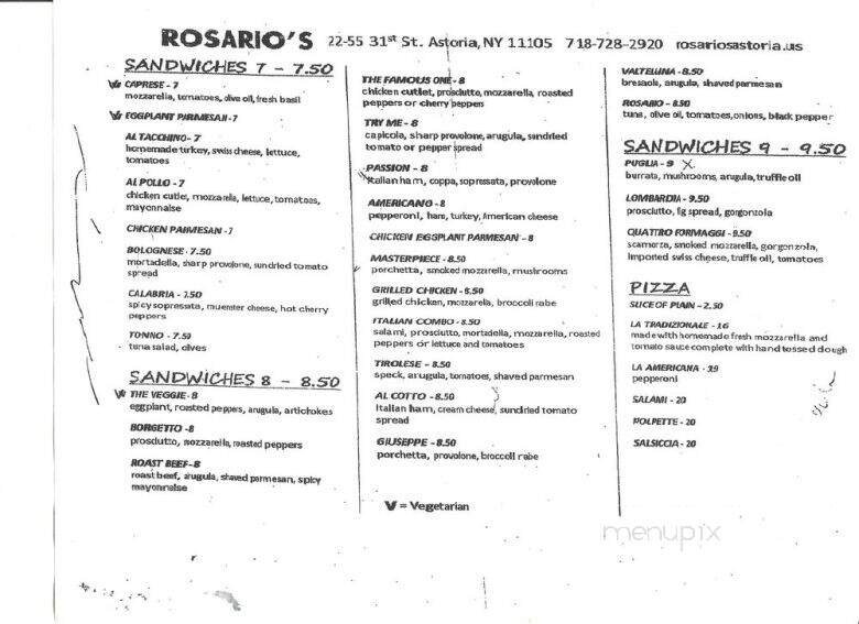 Menu page 2