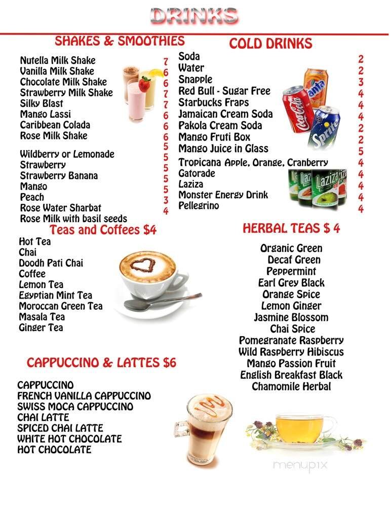 Menu page 2