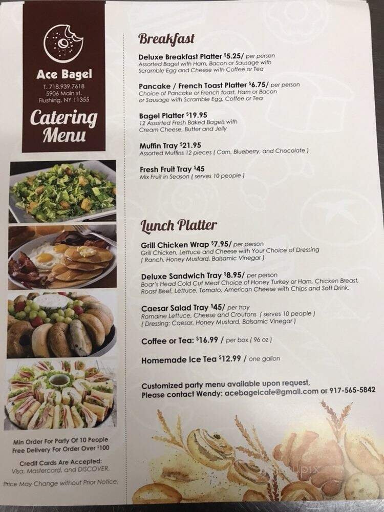 Menu page 1