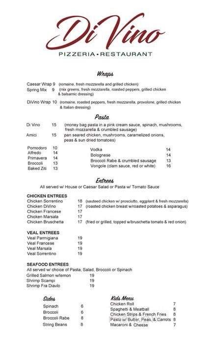Menu page 2