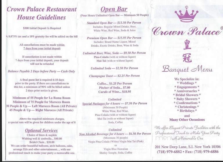 Menu page 2