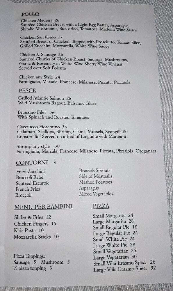 Menu page 2