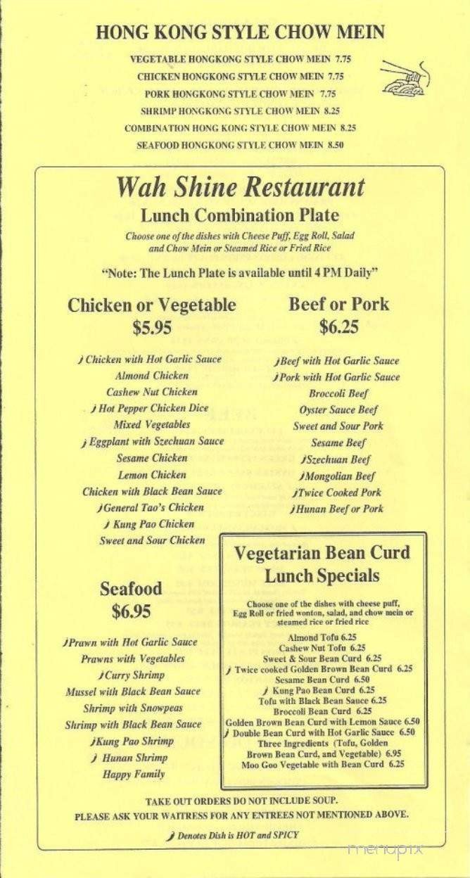 Menu page 2