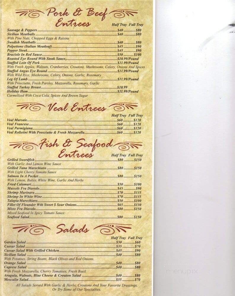 Menu page 2