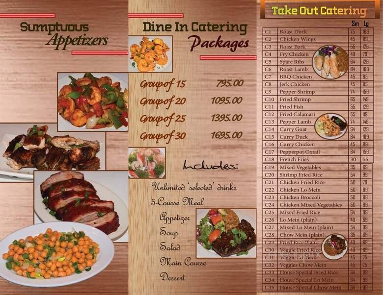 Menu page 2