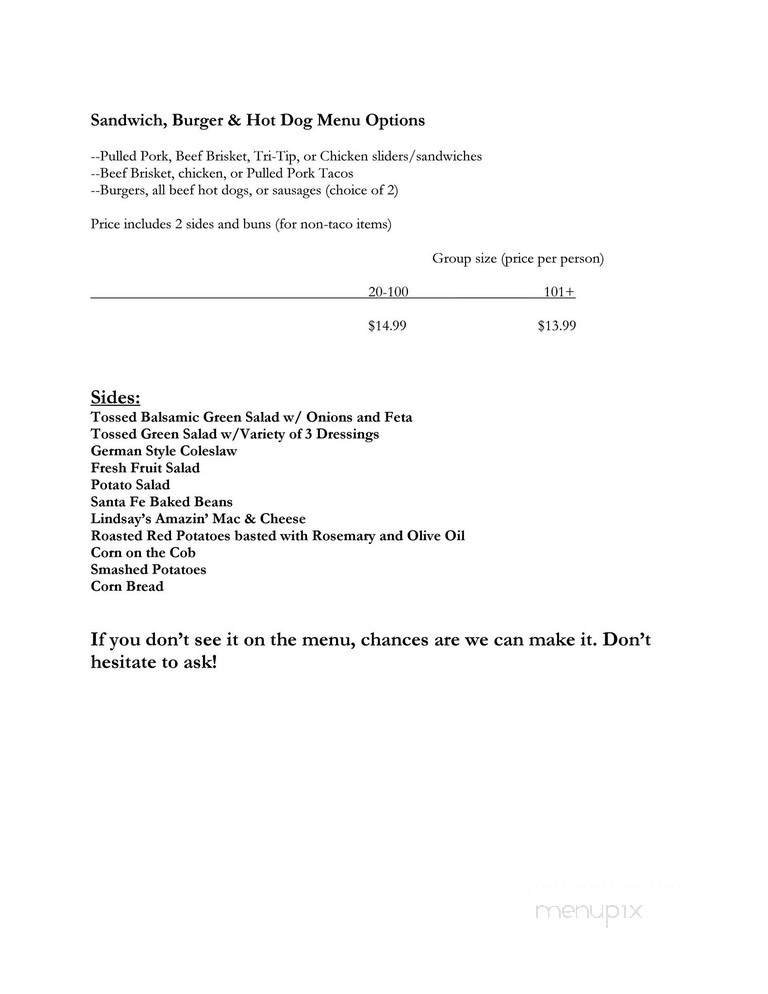 Menu page 3
