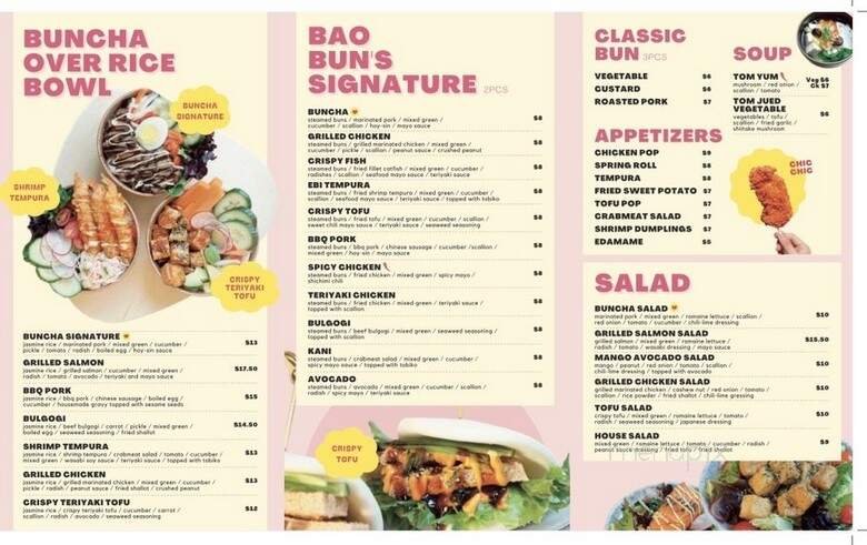 Menu page 2
