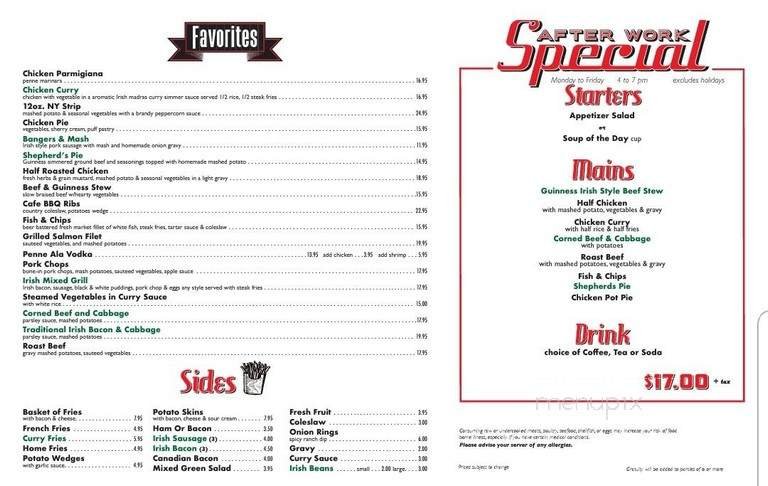 Menu page 2