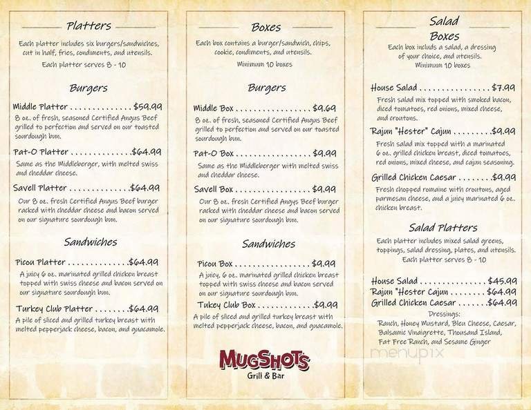 Menu page 4