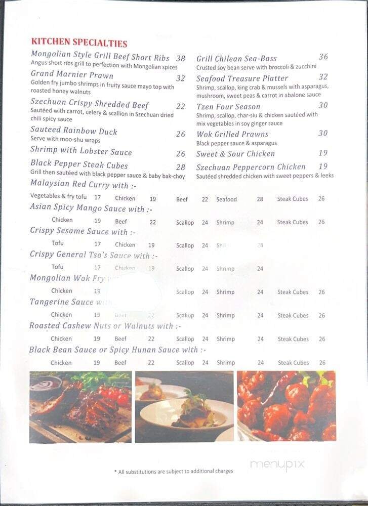 Menu page 2