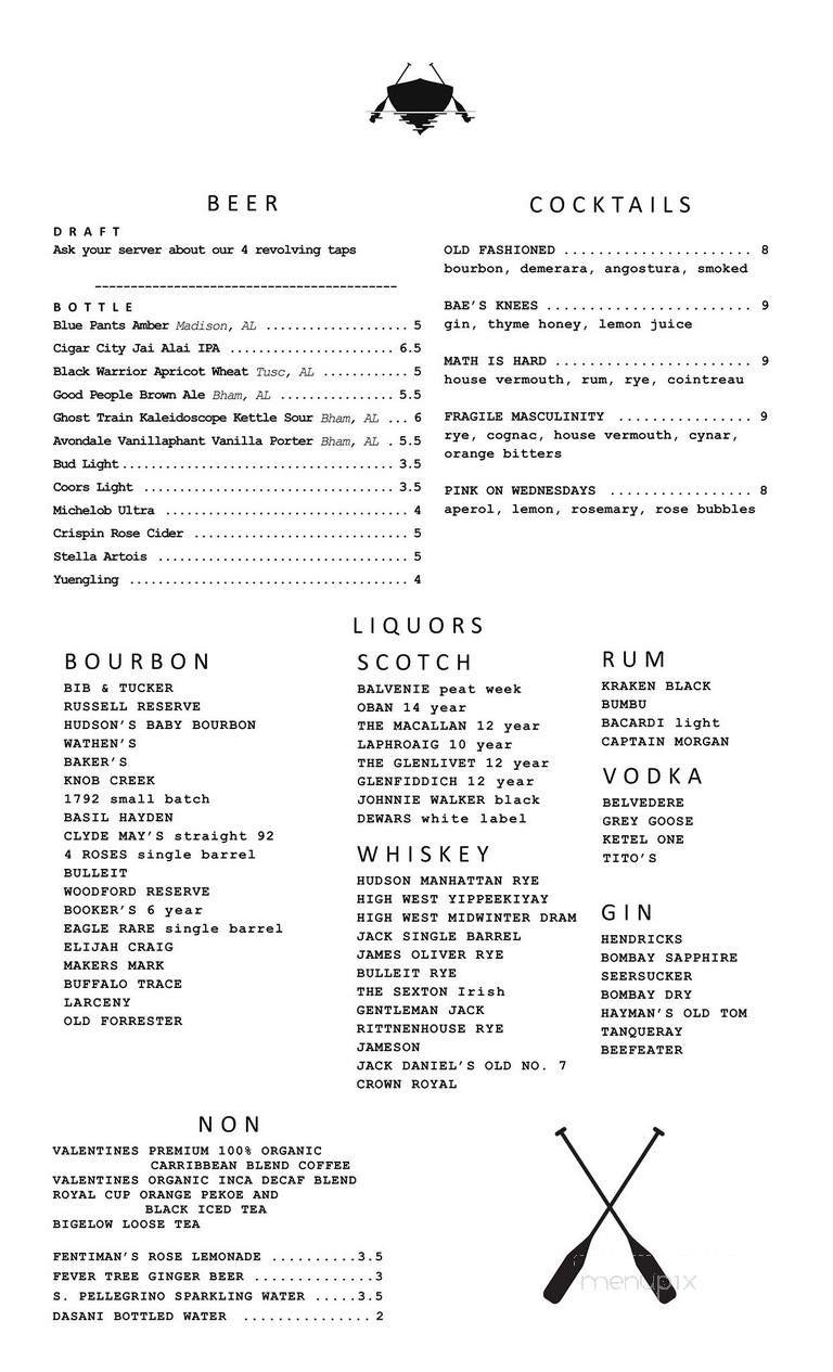 Menu page 3