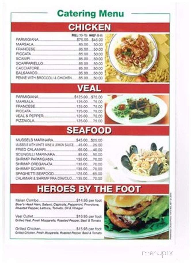 Menu page 1