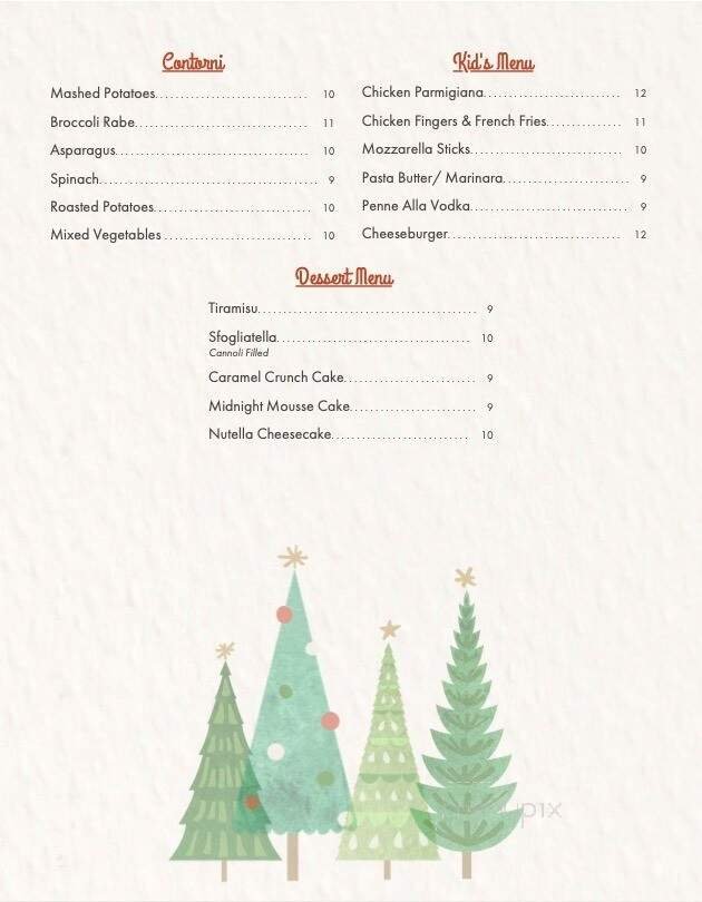 Menu page 1