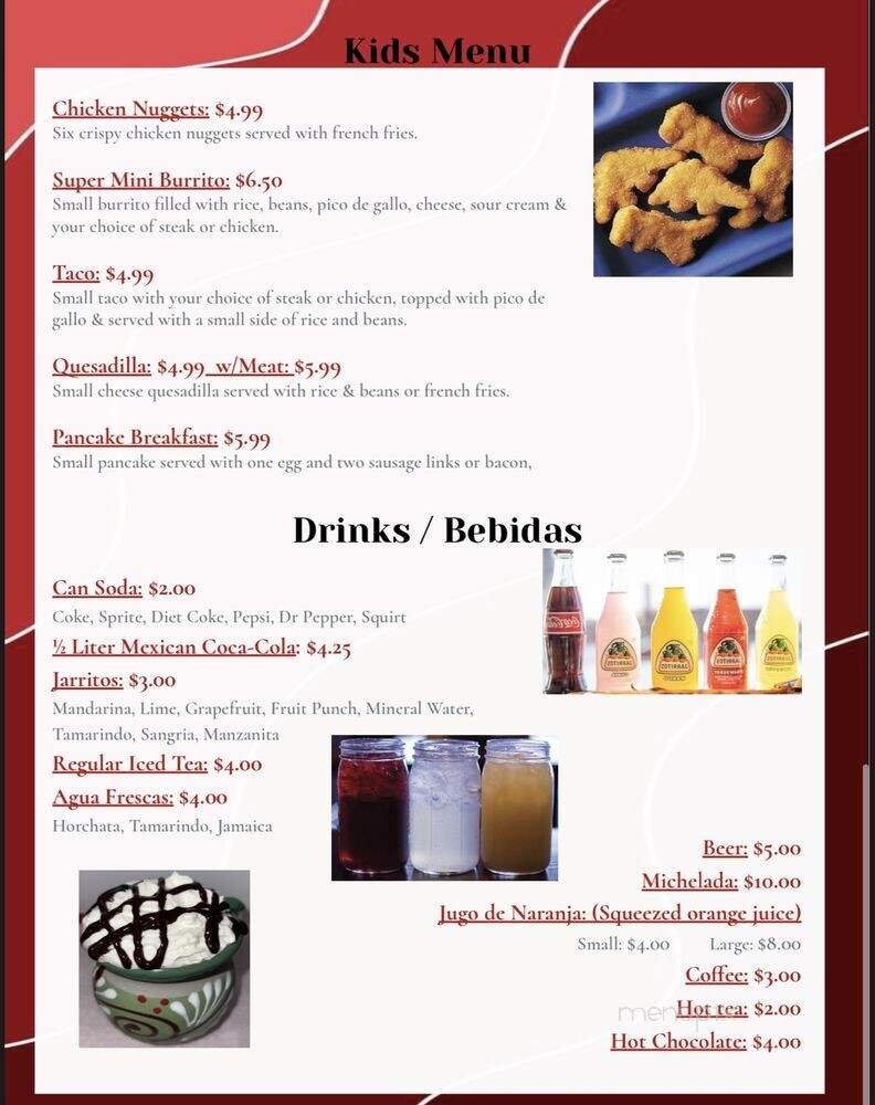 Menu page 3