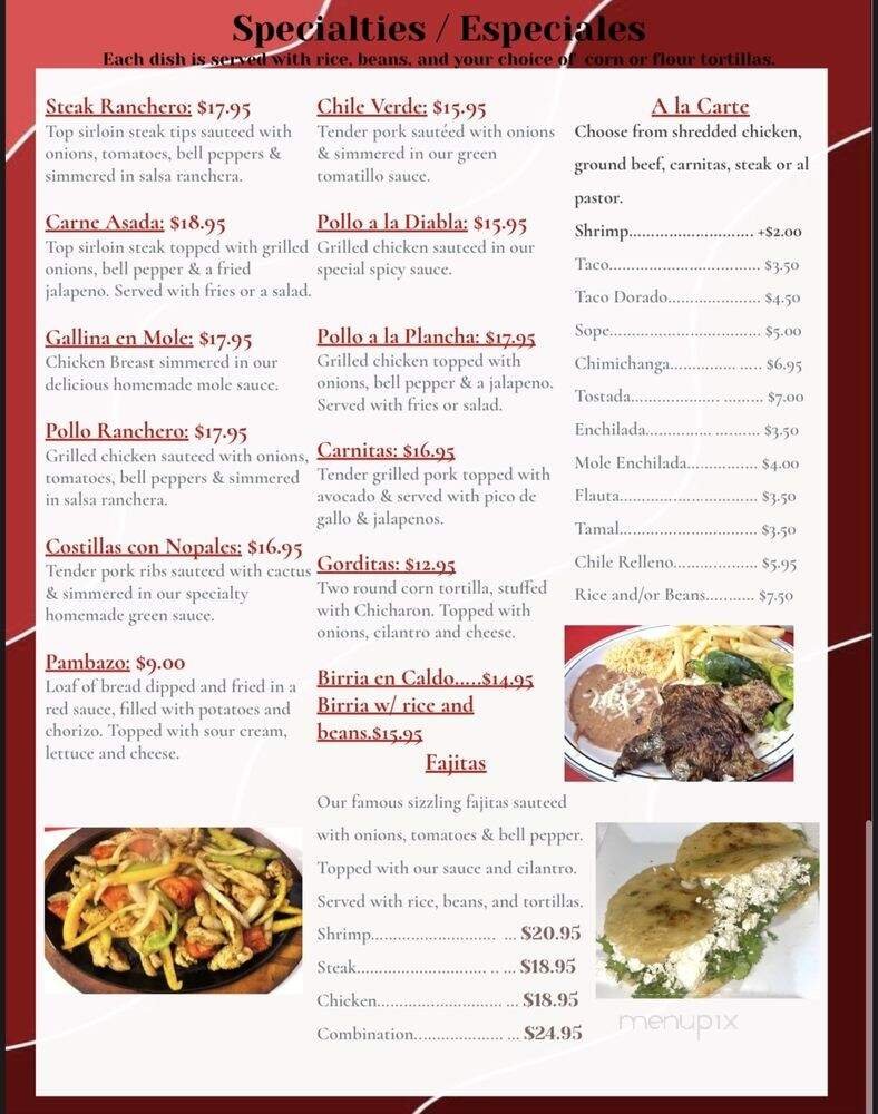 Menu page 4