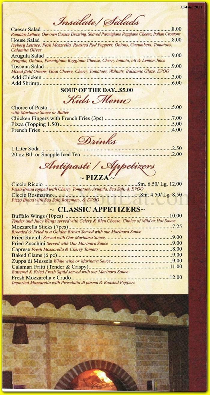 Menu page 2