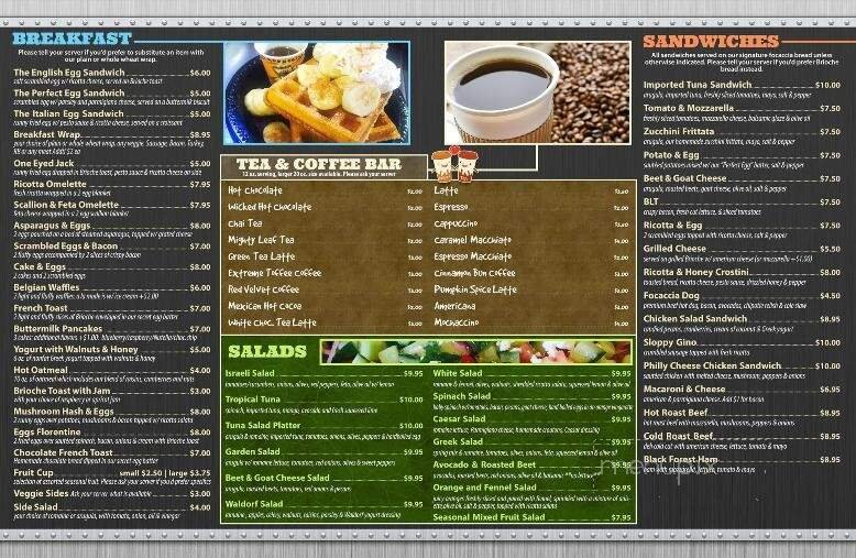 Menu page 2
