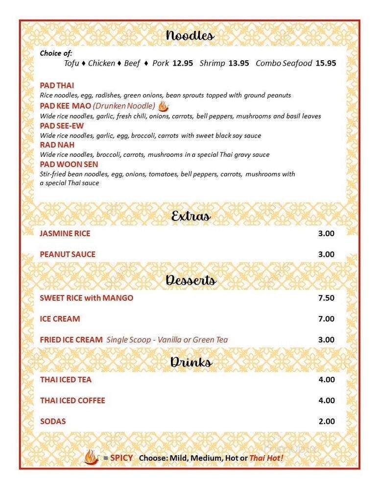 Menu page 1