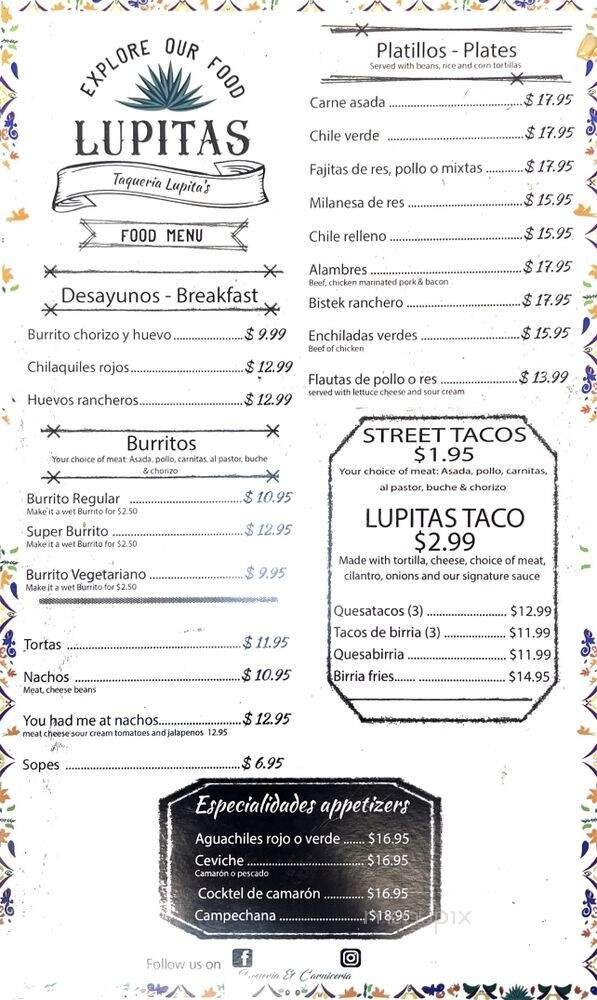 Menu page 2