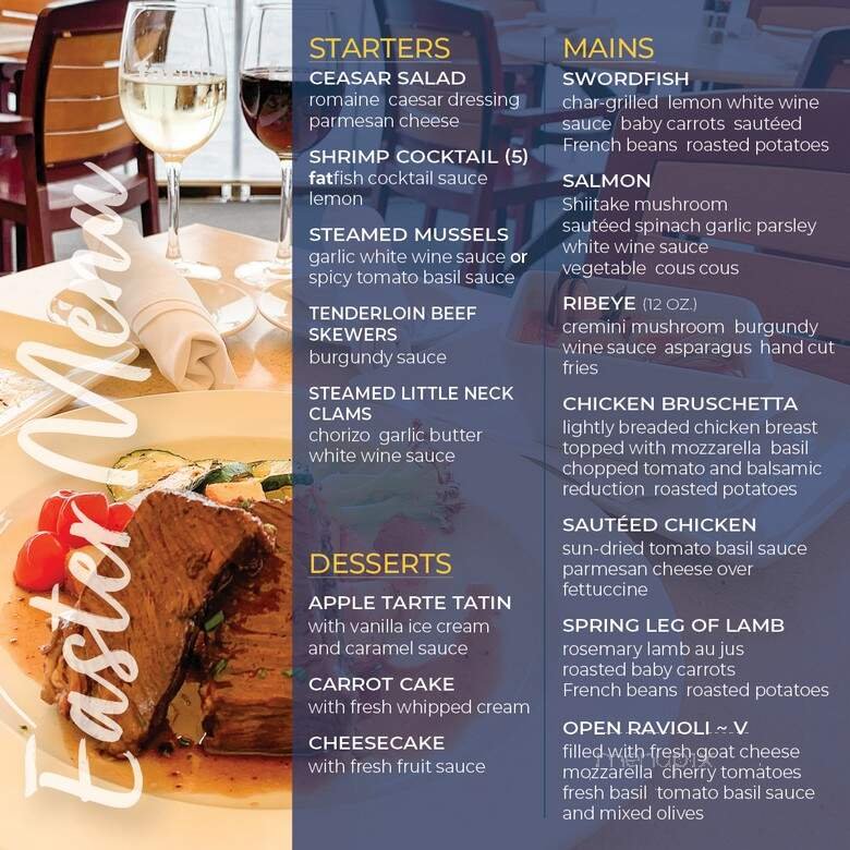 Menu page 1