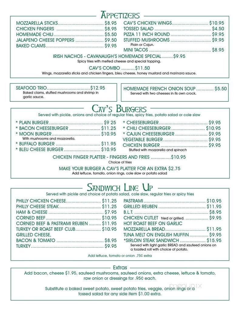 Menu page 2