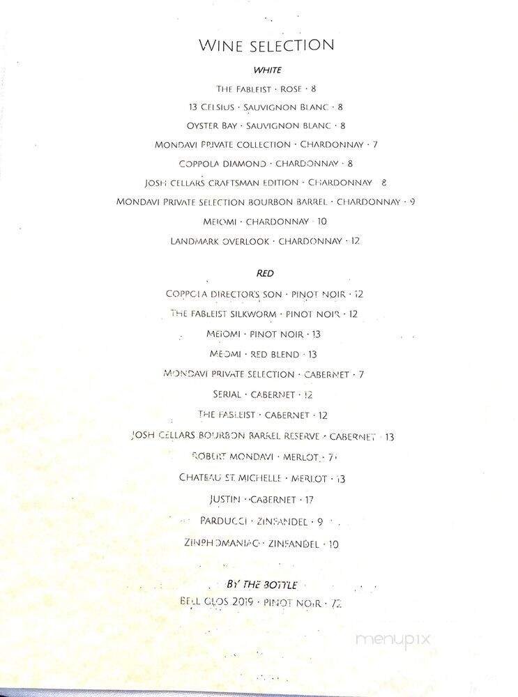 Menu page 3