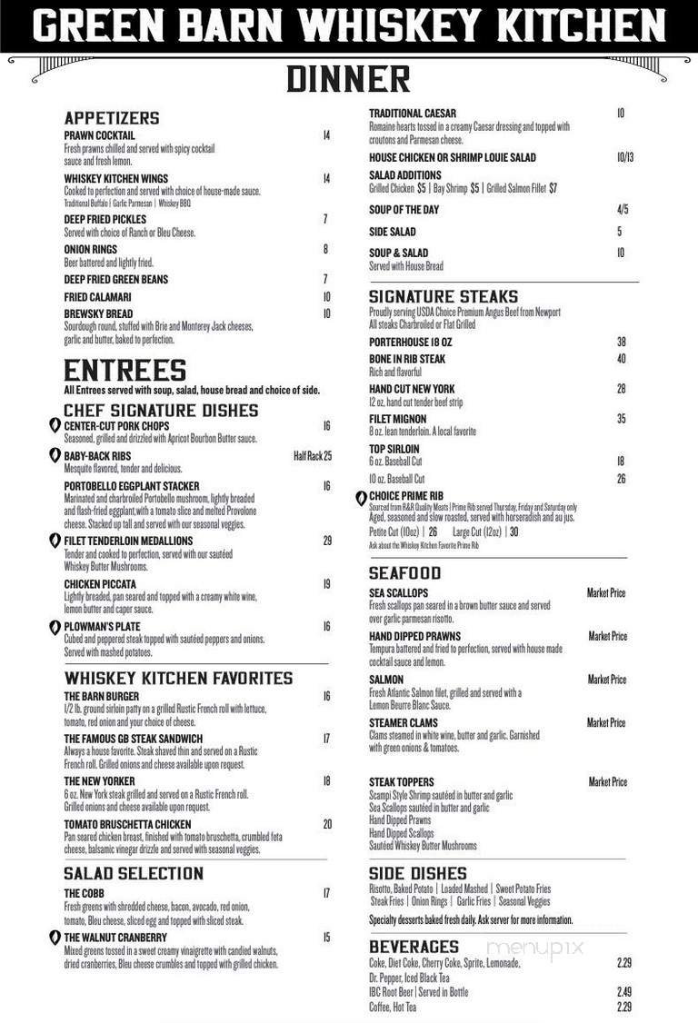 Menu page 2