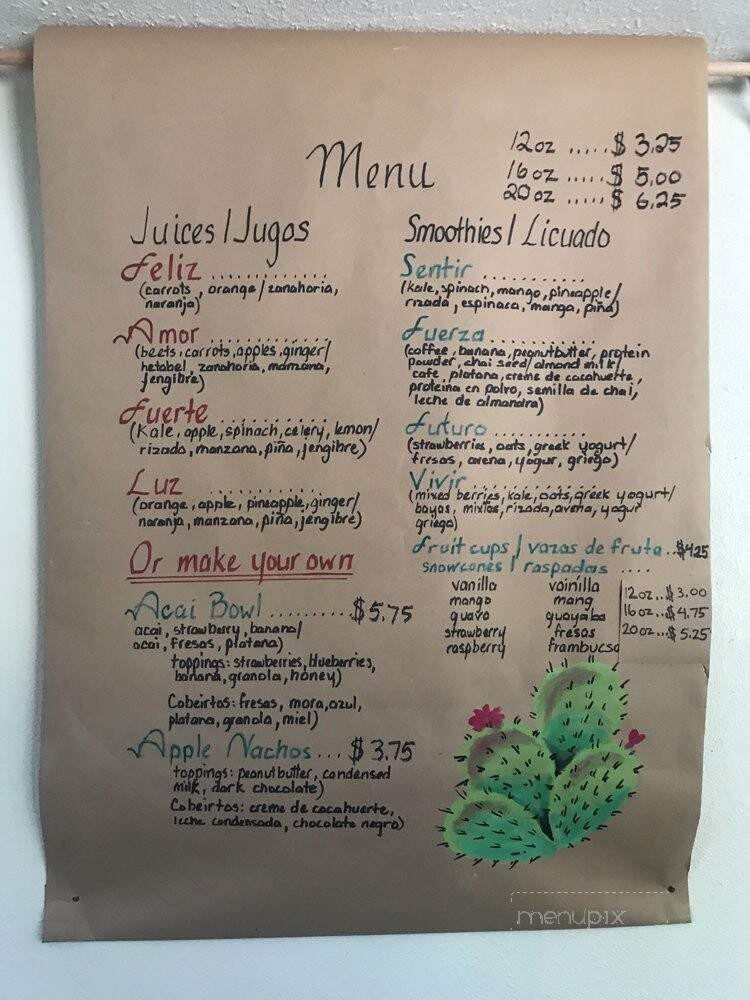 Menu page 2