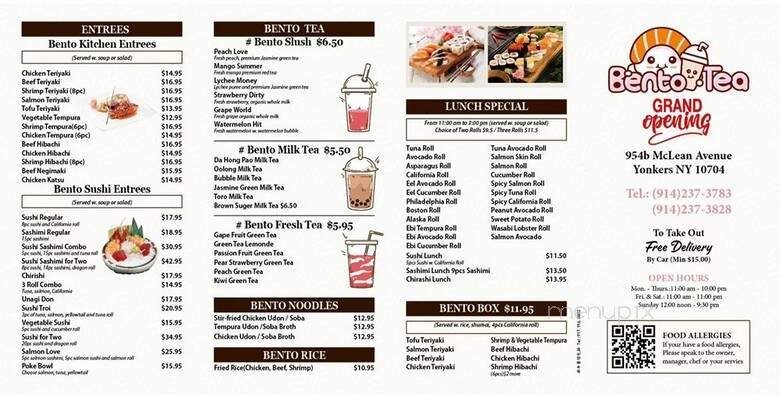 Menu page 2