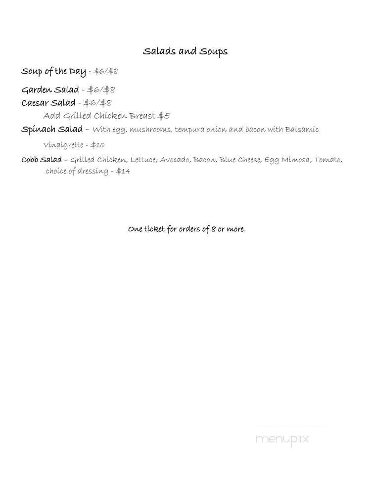 Menu page 2