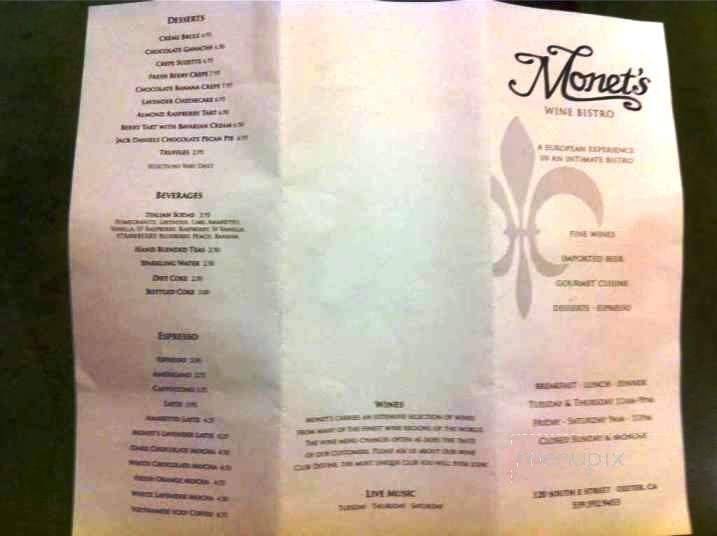 Menu page 2
