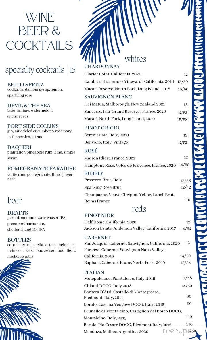 Menu page 2
