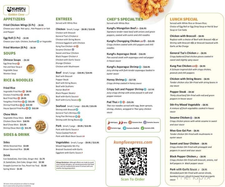 Menu page 1