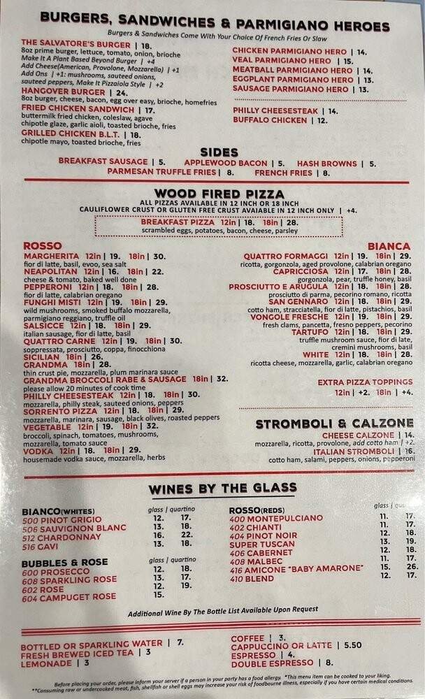 Menu page 2