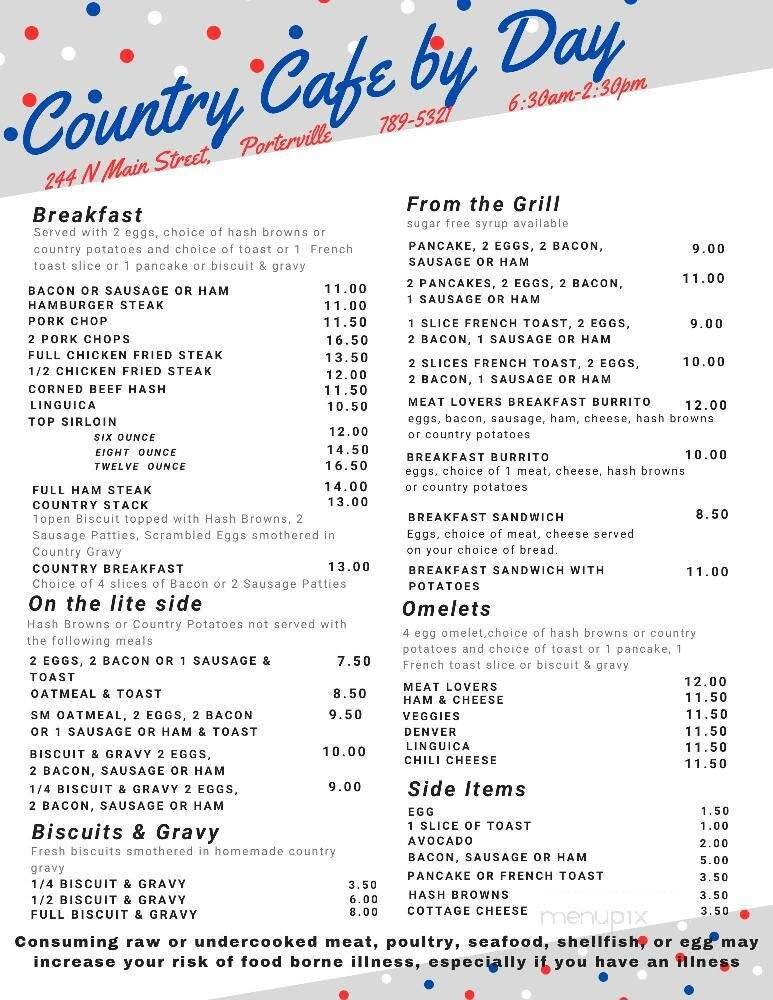 Menu page 7