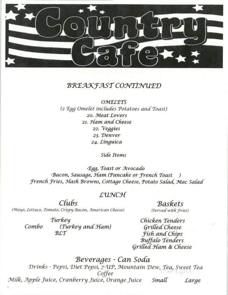 Menu page 5