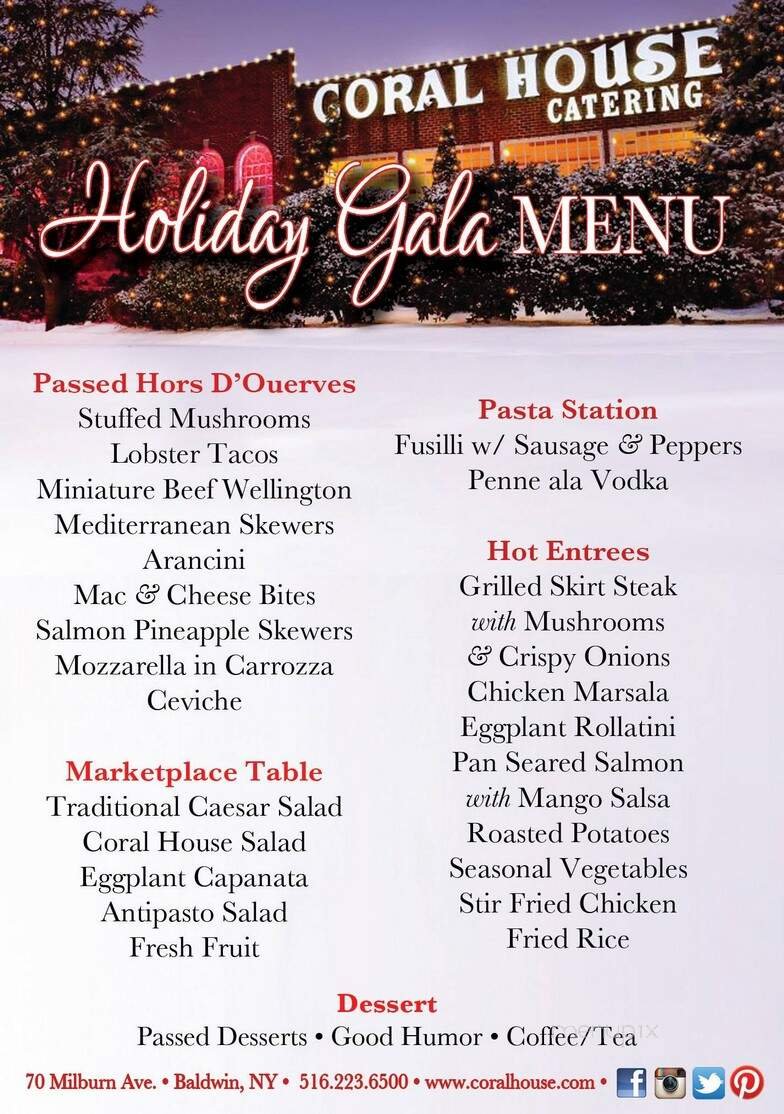 Menu page 1