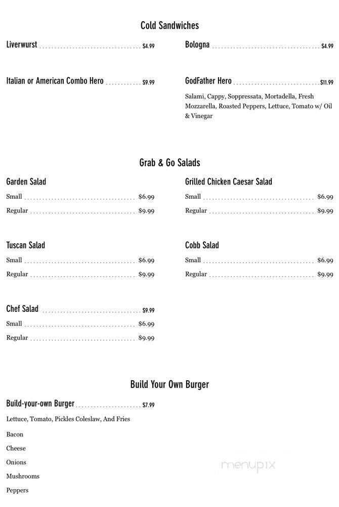 Menu page 2