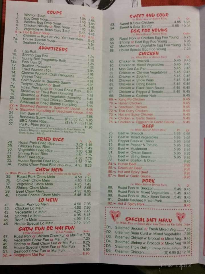 Menu page 2