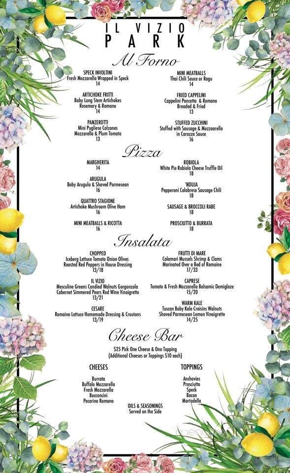 Menu page 2