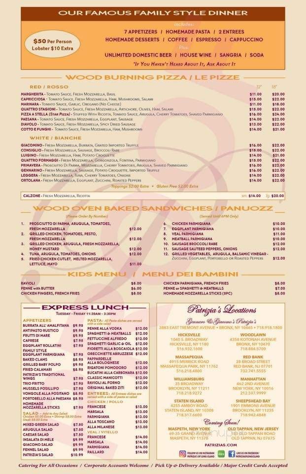 Menu page 2